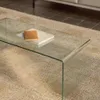 Mesa de centro Burano de cristal 110 x 50 cm - Mesas de living, Uruguay | Kavehome, vista 2 de 4