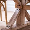 MESA COMEDOR EXTENSIBLE - 2.00 A 2.80 MTS - OLMO en Madera natural - Mesas de comedor, Uruguay | La Iberica, vista 7 de 12
