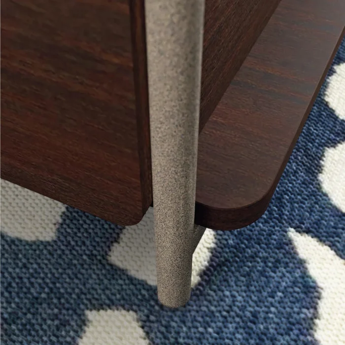 Escritorio en L dos Cajones - Sauder - Linea Radial en Marrón - Escritorios, Uruguay | Ecowood, vista 4