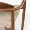 Silla Nina madera maciza eucalipto acabado nogal y cuerda beige en Marrón - Sillas, Uruguay | Kavehome, vista 5 de 7