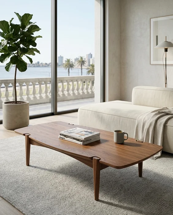 MESA DE LIVING DISEÑO LEONA en Marrón - Muebles, Uruguay | Indrana, vista 6