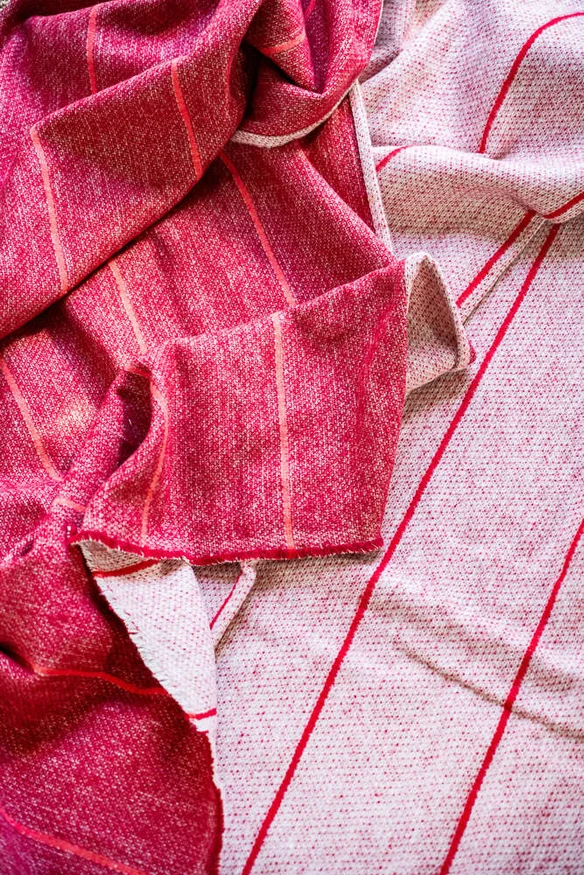 MANTA AUSTRIACA CHERRY STRIPES - 2.00 X 1.40 MTS - Textiles, Uruguay | La Iberica, vista 2