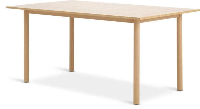 Mesa de comedor ALSTED 90x160 color roble en Madera natural - Mesas de comedor, Uruguay | JYSK