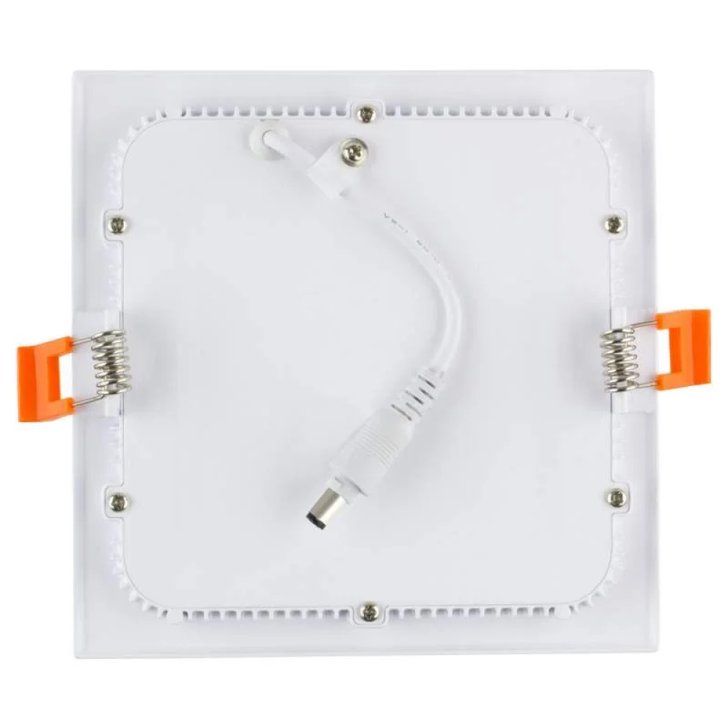 Panel LED Cuadrado de Empotrar 12W Luz Cálida - Lámparas colgantes, Uruguay | Serlux, vista 4