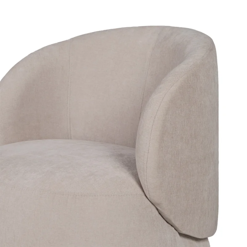 Butaca Nena - Tela Microfibra - Kruger 02-152 (Beige) en Beige - Butacas, banquetas y puffs, Uruguay | Nyr, vista 4