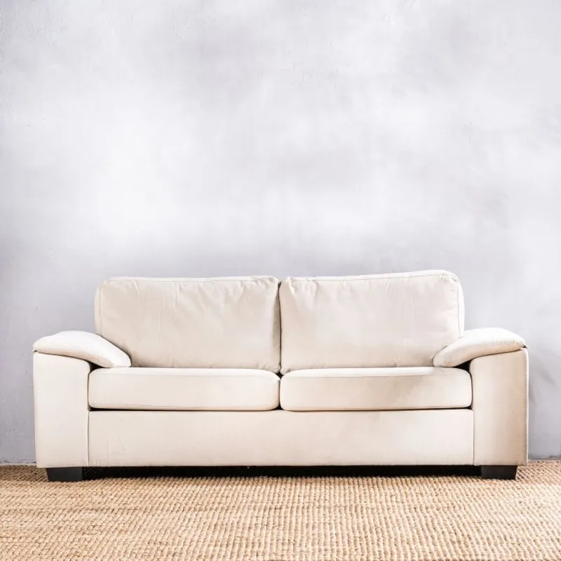 Sofá Cama 2 Cuerpos Karla Beige en Beige - Sillones y sofás, Uruguay | Aihaus