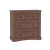 Aparador Comoda Cajonera Linea Mexicana 4 Cajones Nogal E1644 - Cómodas, Uruguay | Muebles Express, vista 1 de 4