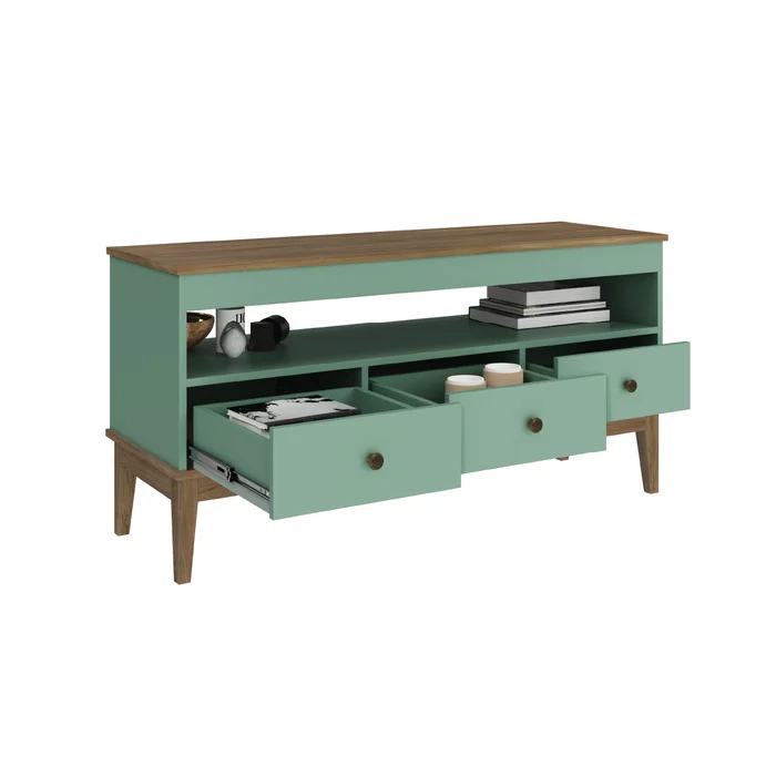 Rack Tv MB1016 en Verde - Muebles para TV, Uruguay | Muebles Express, vista 3