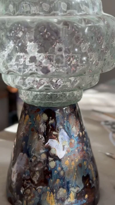 Luminaria Ofelia Eclipse en Multicolor - Lámparas de mesa, Uruguay | Maruja objetos, vista 2