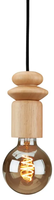 Lámpara de techo ASMIND Ø8xA13cm madera en Madera natural - Iluminación, Uruguay | JYSK
