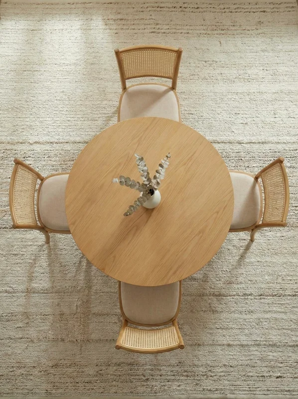 Mesa comedor Miami Redonda 120 CM DIAMETRO en Madera natural - Muebles, Uruguay | Indrana, vista 3