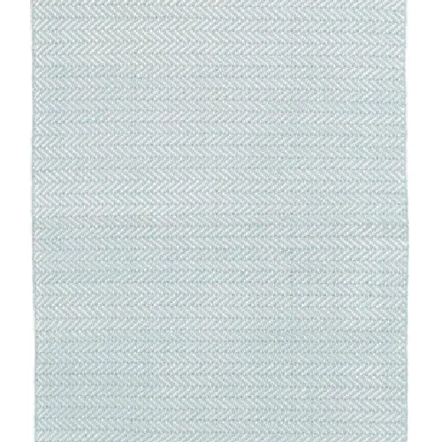 HERRINGBONE LIGHT BLUE/IVORY POLIPROPILENO INTERIOR/EXTERIOR en Celeste - Alfombras, Uruguay | Sentido Jose Ignacio