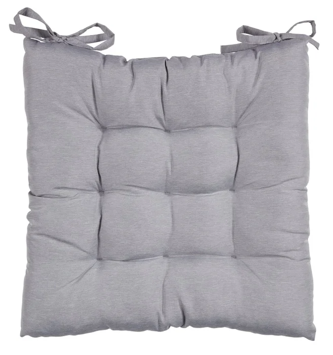 Almohadón de asiento GULAKS 40x40x5 gris en Gris - Textiles, Uruguay | JYSK