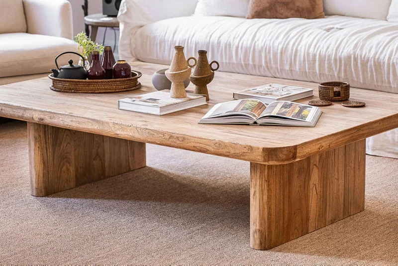MESA LIVING ATHENA - 1.70 X 1.10 en Madera natural - Mesas de living, Uruguay | La Iberica, vista 9