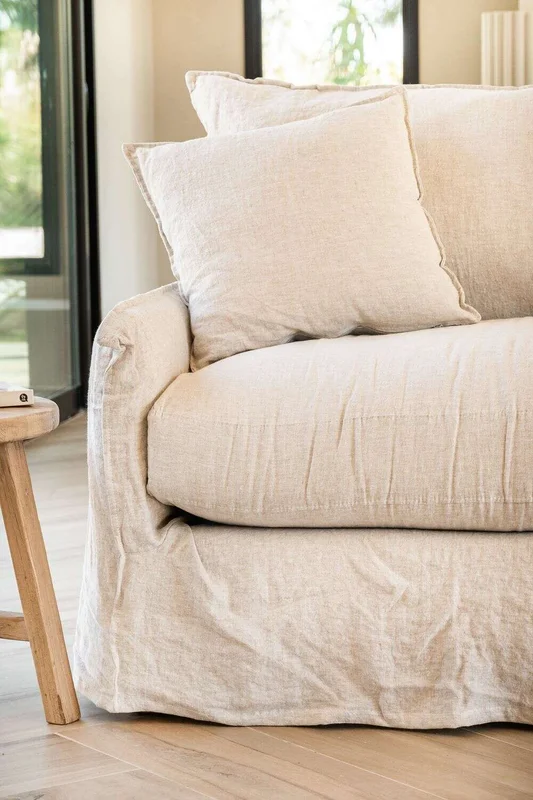 SILLON ALMA LINO CRUDO - 2.30 MTS en Beige - Sillones y sofás, Uruguay | La Iberica, vista 13