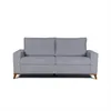 Sofá Katrina - Tela Microfibra - 3 cuerpos - 10286 (Gris) en Gris - Sillones y sofás, Uruguay | NYR, vista 2 de 6