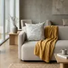 Almohadón Tela Tapicería Premium Jaspeado Gris en Gris - Textiles, Uruguay | Indrana, vista 1 de 3