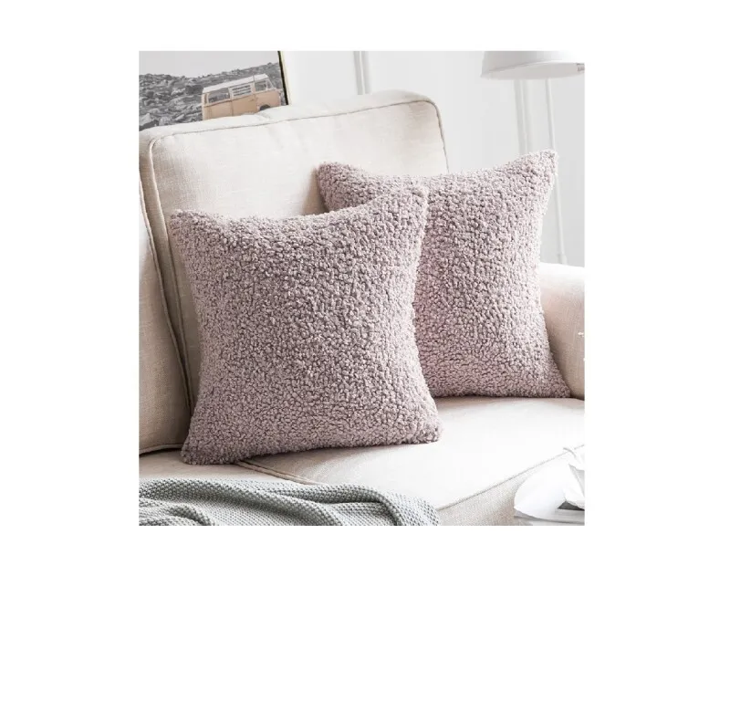 Almohadón de Corderito Pink en Rosa - Textiles, Uruguay | Finkel