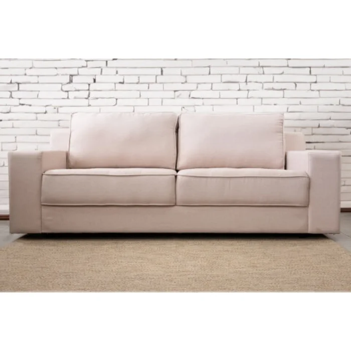 SOFA AGAPE 3 CUERPOS LINO TOSTADO 10589 - Sillones y sofás, Uruguay | Alfa Ventas, vista 3