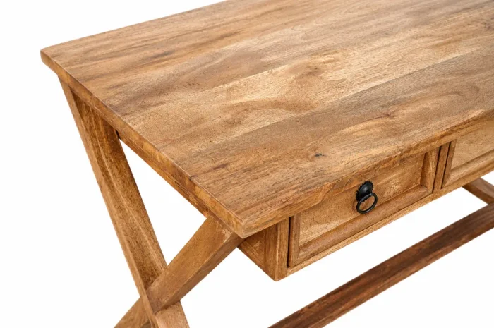 M191 Escritorio / Recibidor 108x60x76 en Madera natural - Aparadores y recibidores, Uruguay | Victoriana, vista 4