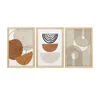 Kit 3 Cuadros - Abstracto Marrón - 40 x 60 - Decoración de pared, Uruguay | Berna home, vista 1 de 6