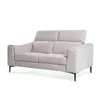 Sofá Hashtag - Tela Microfibra - 2 cuerpos - 6686-4 Beige en Beige - Sillones y sofás, Uruguay | NYR, vista 1 de 7
