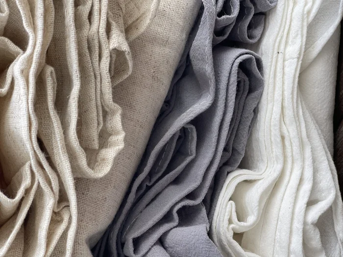 Manteles de Lino en Blanco, Natural, Gris - Textiles, Uruguay | Indrana, vista 5