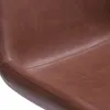 Silla de comedor HYGUM giratoria polipiel cognac/negro en Marrón - Sillas, Uruguay | JYSK, vista 5 de 5
