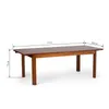 Mesa de Comedor Extensible Zuzu 120/160 – 180/220 - Mesas de comedor, Uruguay | Casa Brava, vista 2 de 3