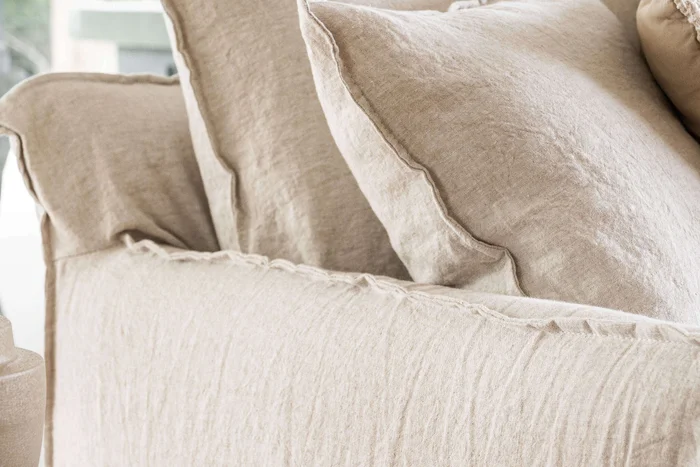 SILLON ALMA XL LINO CRUDO - 2.80 MTS en Blanco - Sillones y sofás, Uruguay | La Iberica, vista 6