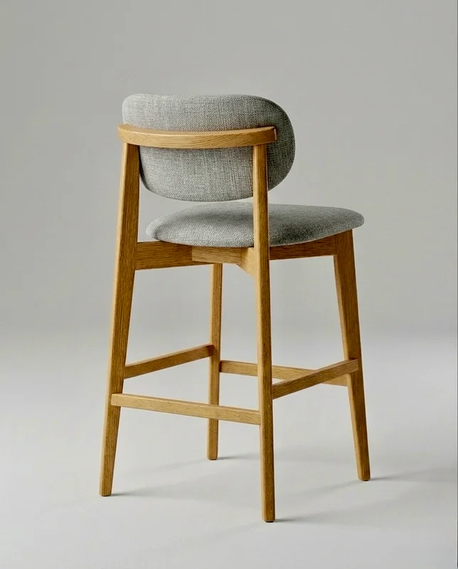 BANQUETA AXIS Miel y Gris claro T327C en Amarillo - Muebles, Uruguay | Indrana, vista 8