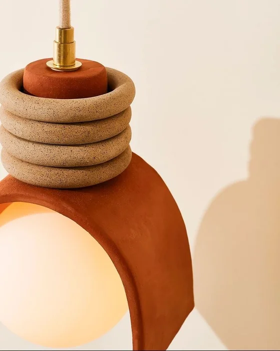 LUMINARIA KENZO ORANGE en Terracota - Lámparas colgantes, Uruguay | Berlina Store, vista 4