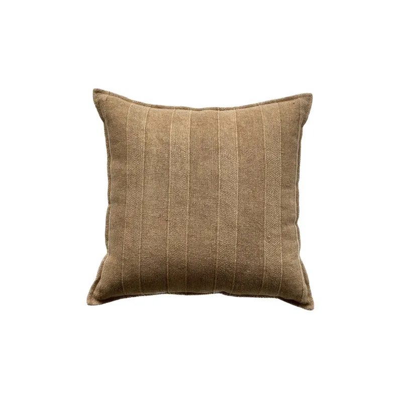 Almohadón Marrón Algodón Zeus en Marrón - Textiles, Uruguay | Divino