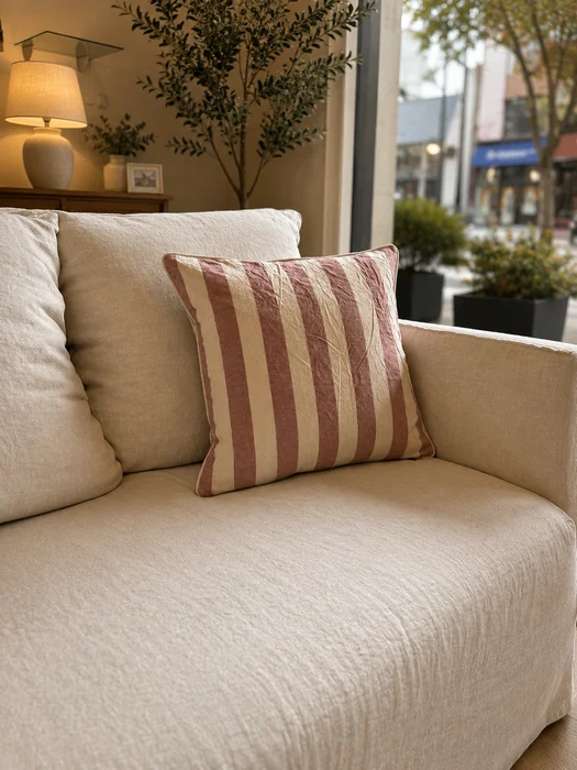 Almohadón Blush en Gris - Textiles, Uruguay | Decilo con Alma, vista 4
