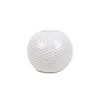 FLORERO DE RED CIRCULAR CERAMICA 9.5x9.5x8CM NATURAL en Madera natural - Jarrones, Uruguay | Koz, vista 1 de 3