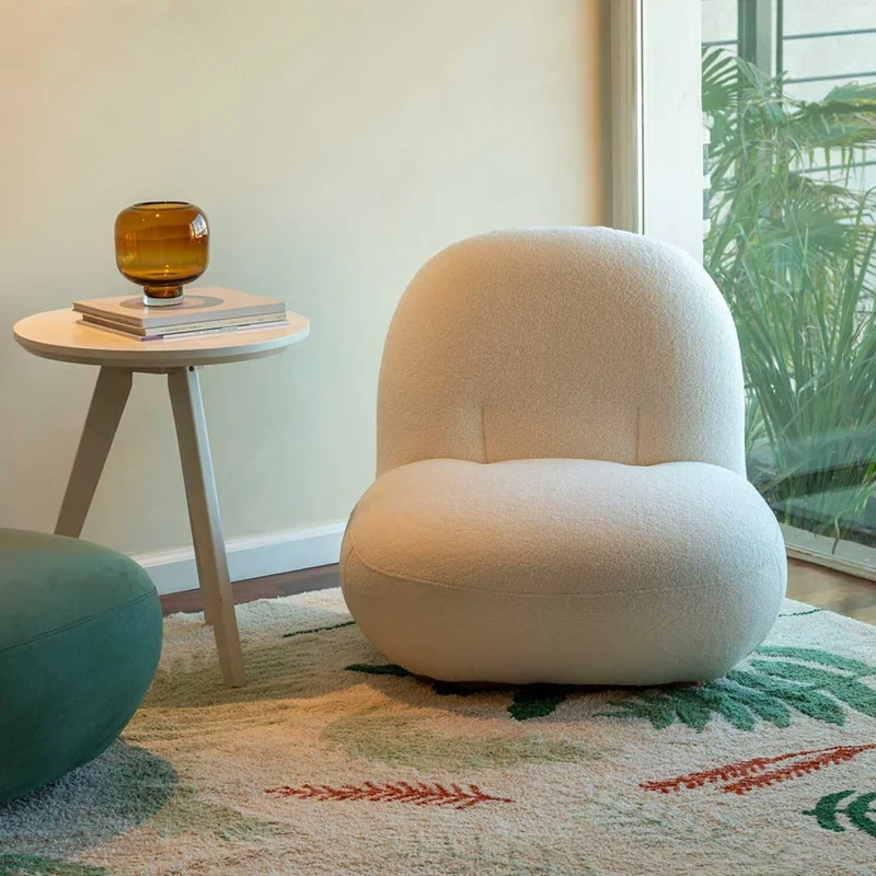 Butaca Bombai - Crema en Beige - Butacas, banquetas y puffs, Uruguay | Walnut, vista 4