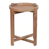 Mesa Auxiliar Madera Marron Bandeja Castaño en Marrón - Mesas de living, Uruguay | Divino, vista 2 de 5