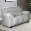 Sillón 2 Cuerpos Oxford Gris en Gris - Sillones y sofás, Uruguay | Soy Hogar, vista 3 de 4