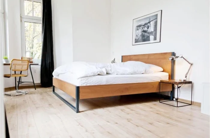 Cama Kala en Madera natural - Dormitorio, Uruguay | Tree House Deco, vista 5
