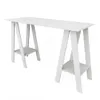 Escritorio con Caballetes - Pop Self Eco en Blanco - Escritorios y sillas de escritorio, Uruguay | Delta Center, vista 3 de 4