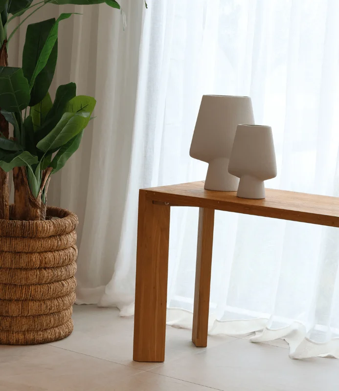CONSOLA KUBO en Madera natural - Aparadores y recibidores, Uruguay | Masinfinito Casa, vista 3