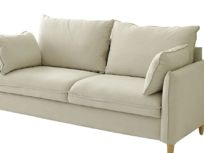 Sofa 3 cps BIG OSLO - Beige en Verde - Sillones y sofás, Uruguay | Finkel