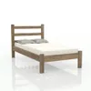 Cama 1 plaza Sofia en Marrón - Dormitorio, Uruguay | La Cueva Muebles, vista 1 de 6