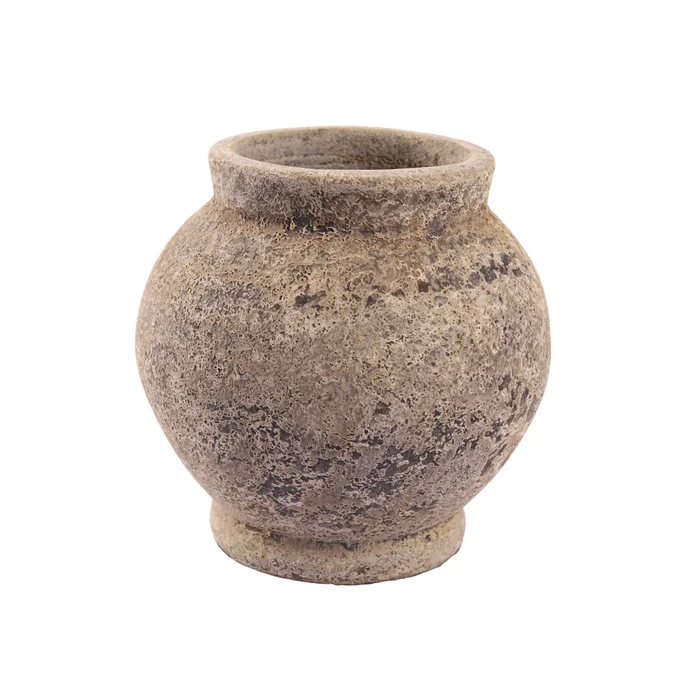 Jarrón Decorativo Natural/beige Cerámica 13.0105.050 en Beige - Jarrones, Uruguay | Divino