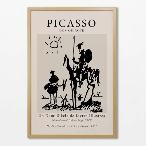 Picasso - Don Quijote - Láminas, Uruguay | La Cuadrería
