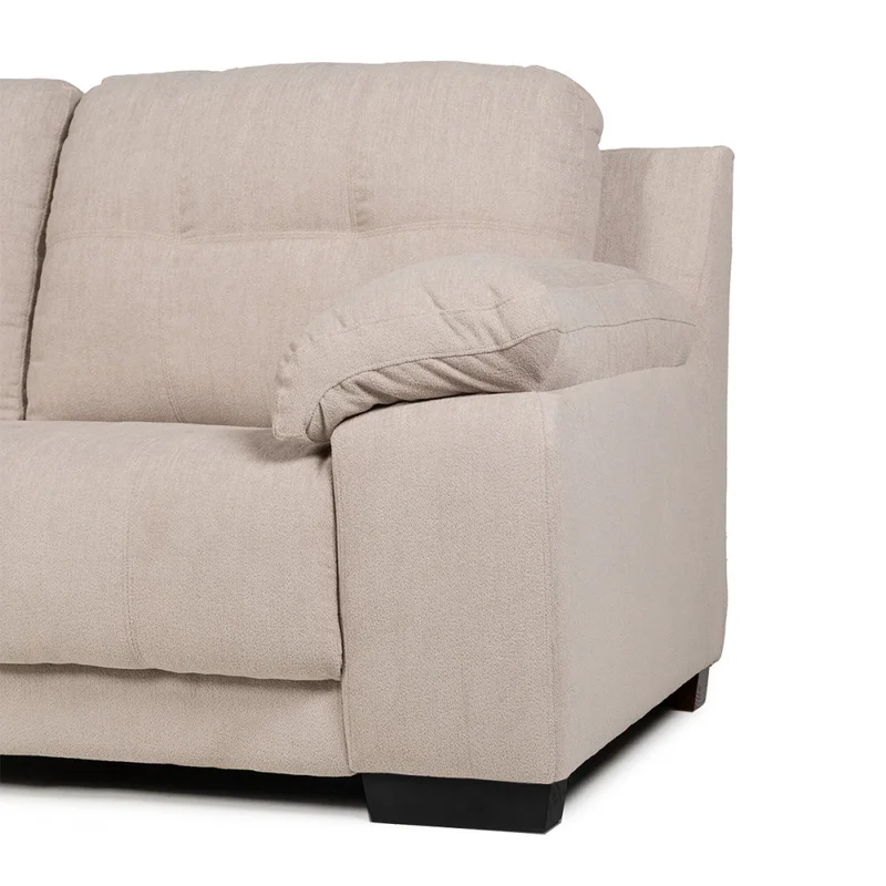 Sofá Renzo - Tela Aquaclean - 2,5 cuerpos - A fabricar en Gris - Sillones y sofás, Uruguay | Nyr, vista 4