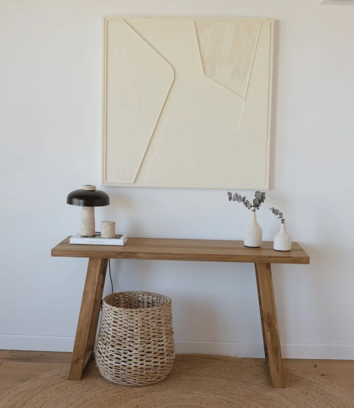 L. MESA RODAS MARRON en Marrón - Lámparas de mesa, Uruguay | Masinfinito Casa, vista 3