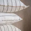ALMOHADON LINO RAYADO GRIS - 70 X 43 CMS en Gris - Textiles, Uruguay | La Iberica, vista 3 de 5