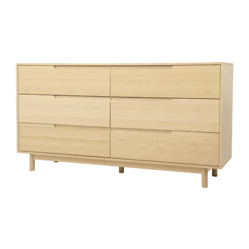 Cajonera Doble Stromboli en Madera natural - Muebles, Uruguay | Uruguay Bamboo