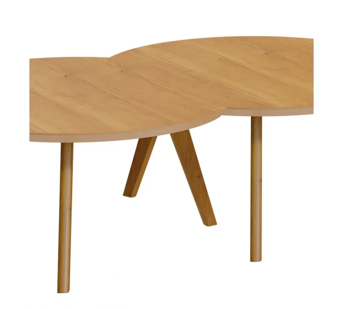 Mesa de Centro Classic - Luna - Conjunto - Línea Manhattan - Natural en Madera natural - Mesas de living, Uruguay | Rústico Hogar, vista 3